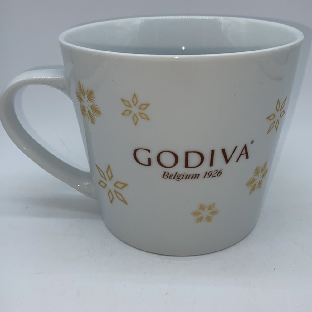 Godiva Coffee Tea Mug Cup Belgium 1926 Ceramic Jumbo Oversized